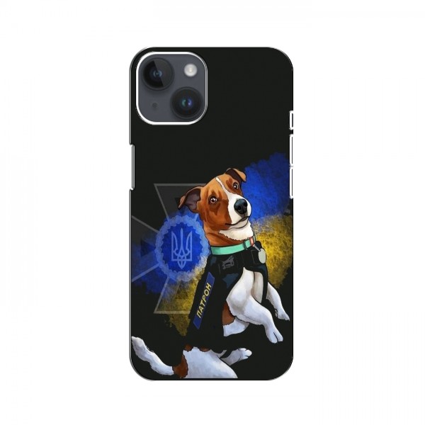 Чехлы с картинкой собаки Патрон для Айфон 15 (AlphaPrint)