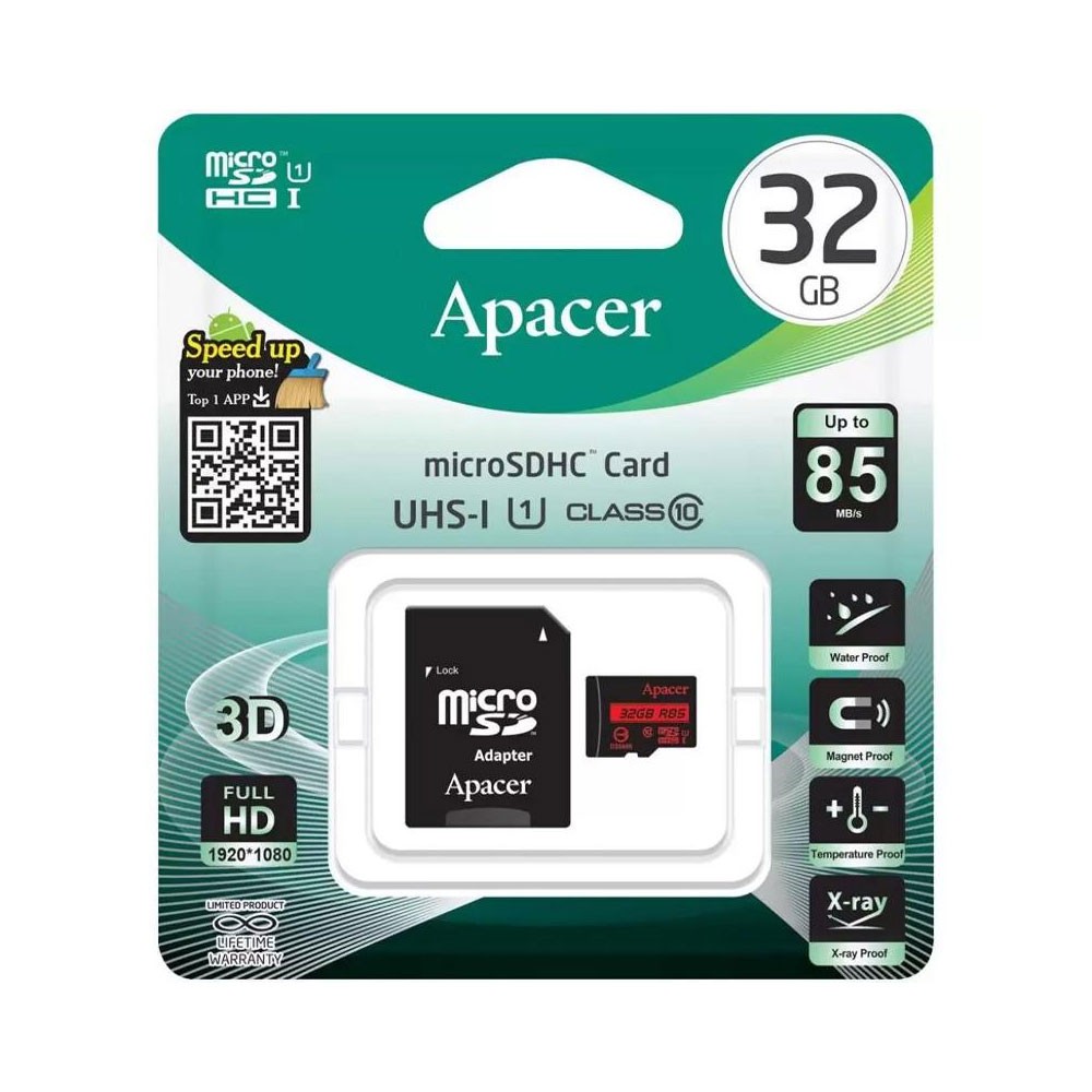Карта памяти Apacer 32GB 85MB/s