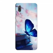 Чехол с печатью (Подарочные) для Samsung Galaxy A02 (2021) A022G (AlphaPrint) Бабочка синяя - купить на Floy.com.ua