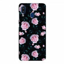 Чехол с печатью (Подарочные) для Samsung Galaxy A20 2019 (A205F) (AlphaPrint) Чайные розы - купить на Floy.com.ua
