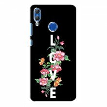 Чехол с принтом (Дизайнерские) для Huawei Honor 10 Lite (AlphaPrint) Цветы - LOVE - купить на Floy.com.ua