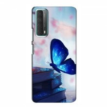 Чехол с печатью (Подарочные) для Huawei P Smart 2021 (AlphaPrint) Бабочка синяя - купить на Floy.com.ua