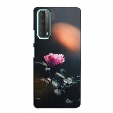 Чехол с печатью (Подарочные) для Huawei P Smart 2021 (AlphaPrint) Цветок ночной - купить на Floy.com.ua