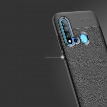 ТПУ накладка Autofocus с имитацией кожи для Huawei P20 Lite 2019/ Nova 5i