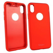 Накладка iPaky Mattle iPhone 10/10s Красный - купить на Floy.com.ua
