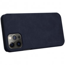 Кожаный чехол (книжка) Nillkin Qin Series для Apple iPhone 12 Pro / 12 (6.1") - купить на Floy.com.ua