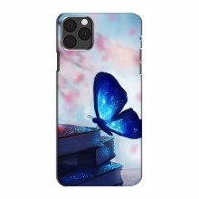Чехол с печатью (Подарочные) для iPhone 12 Pro (AlphaPrint) Бабочка синяя - купить на Floy.com.ua