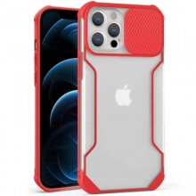 Чехол Camshield matte Ease TPU со шторкой для Apple iPhone 13 Pro Max (6.7") Красный - купить на Floy.com.ua