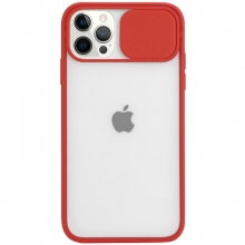 Чехол Camshield mate TPU со шторкой для камеры для Apple iPhone 13 Pro (6.1") Красный - купить на Floy.com.ua