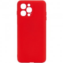 Силиконовый чехол Candy для Apple iPhone 13 Pro (6.1") Красный - купить на Floy.com.ua