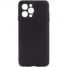 Силиконовый чехол Candy для Apple iPhone 13 Pro (6.1") Черный - купить на Floy.com.ua