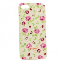 Чехол-бампер c картинкой Cath Kidston для iPhone 5/5s (со стразами) Розы на белом - купить на Floy.com.ua