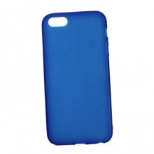 Чехол-бампер TPU для Apple iPhone 5/5s (полупрозрачный) Синий - купить на Floy.com.ua