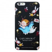 Пластиковая накладка Avatti Gapchinska Alice для iPhone 6+ Черный - купить на Floy.com.ua