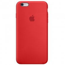 Чехол Silicone Case Full Protective (AA) для Apple iPhone 6/6s (4.7") Красный - купить на Floy.com.ua