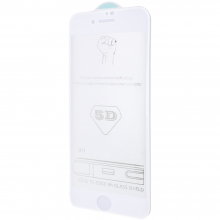 Защитное стекло 5D Hard (full glue) (тех.пак) для Apple iPhone 6/6s (4.7") Белый - купить на Floy.com.ua