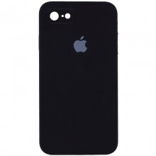 Чехол Silicone Case Square Full Camera Protective (AA) для Apple iPhone 6/6s (4.7") Черный - купить на Floy.com.ua