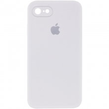 Чехол Silicone Case Square Full Camera Protective (AA) для Apple iPhone 6/6s (4.7") Белый - купить на Floy.com.ua