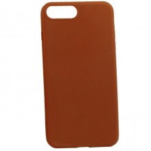 Матовый чехол накладка HONOR Soft Touch для iPhone 7 Plus /8 Plus Коричневый - купить на Floy.com.ua