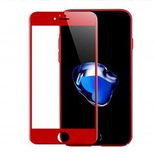 Защитное стекло Baseus Soft для iPhone 7 Plus /8 Plus (мягкие края) (2.5D) - купить на Floy.com.ua