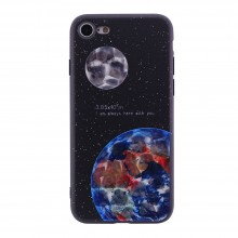 Защитный чехол YTC Brilliant для iPhone 7/8 Голубая планета - купить на Floy.com.ua