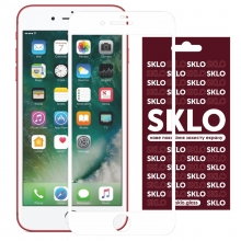Защитное стекло SKLO 3D (full glue) для Apple iPhone 7 / 8 / SE (2020) (4.7") Белый - купить на Floy.com.ua