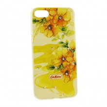 Чехол c картинкой Cath Kidston для iPhone 7/8 (со стразами) Желтые цветы - купить на Floy.com.ua