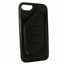 Защитный чехол Motomo Armor Case для iPhone 7/8 (ТПУ + пластик) Черный - купить на Floy.com.ua