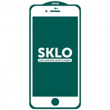 Защитное стекло SKLO 5D (тех.пак) для Apple iPhone 7 / 8 / SE (2020) (4.7") Белый - купить на Floy.com.ua