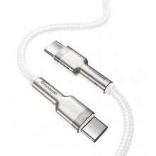 Дата кабель Baseus Cafule Series Metal Type-C to Type-C 100W (1m) (CATJK-C) - купить на Floy.com.ua