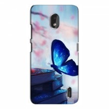 Чехол с печатью (Подарочные) для Nokia 2.2 (2019) (AlphaPrint) Бабочка синяя - купить на Floy.com.ua