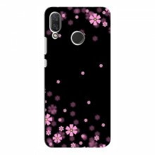 Чехол с принтом (Дизайнерские) для Huawei Nova 3 (AlphaPrint) Розовое цветение - купить на Floy.com.ua