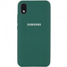 Чехол Silicone Cover Full Protective (AA) для Samsung Galaxy M01 Core / A01 Core Зеленый - купить на Floy.com.ua
