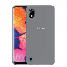 Чехол-бампер Silicone Cover для Samsung Galaxy A10 2019 Серый - купить на Floy.com.ua