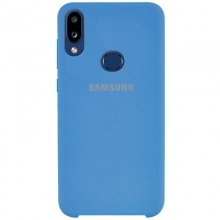 Чехол Silicone Cover (AA) для Samsung Galaxy A10s Синий - купить на Floy.com.ua