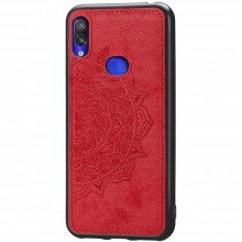 Чехол Leather Glass Mandala для Samsung A10s, накладка из ткани и ТПУ Красный - купить на Floy.com.ua