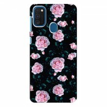 Чехол с печатью (Подарочные) для Samsung Galaxy A21s (AlphaPrint) Чайные розы - купить на Floy.com.ua