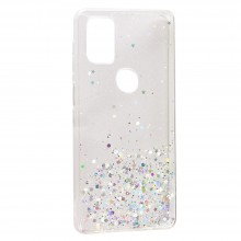 Чехол Fashion Case - Star Glitter для Samsung A21, бампер со звездами - купить на Floy.com.ua