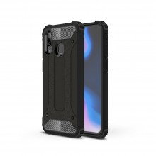 Защитный чехол Power Full для Samsung Galaxy A40 (ТПУ + пластик) Черный - купить на Floy.com.ua