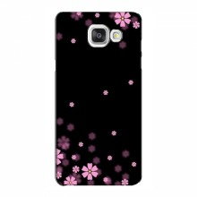 Чехол с принтом (Дизайнерские) для Samsung A5 2016, A5100, A510F (AlphaPrint) Розовое цветение - купить на Floy.com.ua