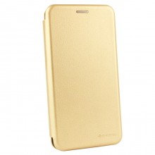 Чехол-книжка G-Case Fashion для Samsung Galaxy A6 Plus 2018, A605 Золотой - купить на Floy.com.ua