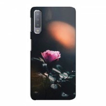 Чехол с печатью (Подарочные) для Samsung A7-2018, A750 (AlphaPrint) Цветок ночной - купить на Floy.com.ua