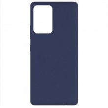 Чехол Silicone Cover Full without Logo (A) для Samsung Galaxy A72 4G / A72 5G Синий - купить на Floy.com.ua