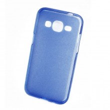Чехол-бампер TPU для Samsung Core Prime G360 (полупрозрачный) Синий - купить на Floy.com.ua