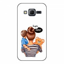 Чехол для Samsung G360 / G361, Core Prime (AlphaPrint) с печатью (ПРОЗРАЧНЫЙ ФОН) Мама и сын - купить на Floy.com.ua