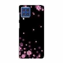 Чехол с принтом (Дизайнерские) для Samsung Galaxy F62 (AlphaPrint) Розовое цветение - купить на Floy.com.ua