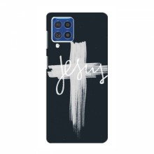 Чехол с принтом (Христианские) для Samsung Galaxy F62 (AlphaPrint) Jesus - купить на Floy.com.ua