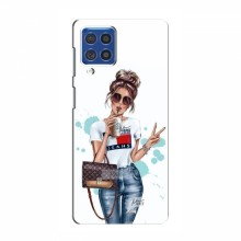 Чехол с принтом (Новинки) для Samsung Galaxy F62 (AlphaPrint) Модная - купить на Floy.com.ua
