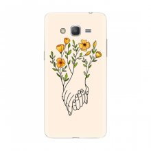 Чехлы (ART) Цветы на Samsung G530 / G531, Grand Prime (VPrint) Руки любви - купить на Floy.com.ua