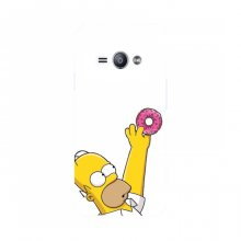 Чехол с Симпсонами для Samsung J1 Ace, J110 (VPrint) Гомер с пончиком - купить на Floy.com.ua